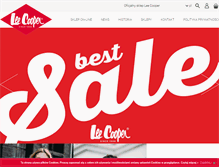 Tablet Screenshot of leecooper.pl