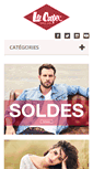 Mobile Screenshot of leecooper.fr